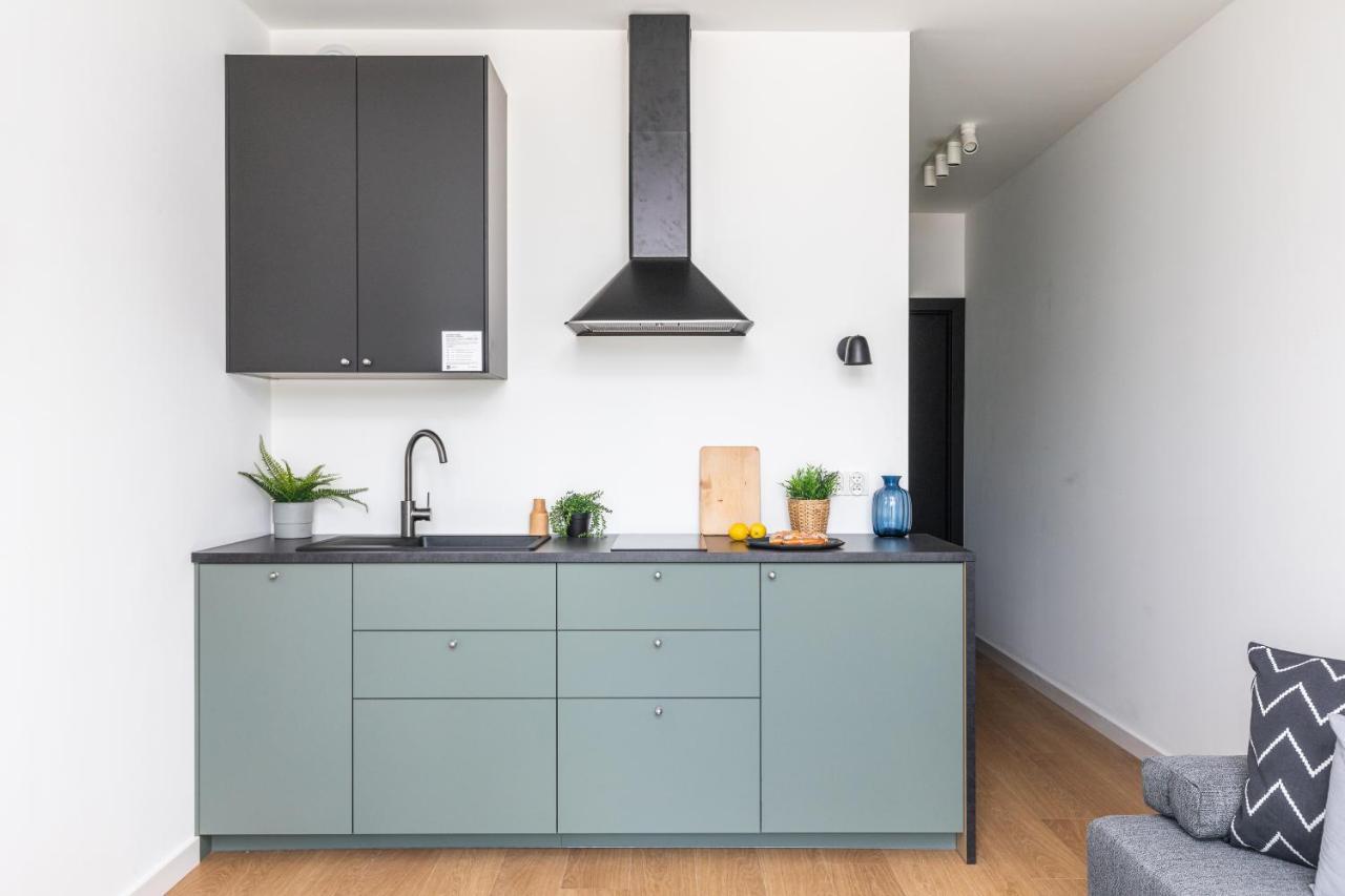 Superapart Bokserska 71A Ministudio Varsó Kültér fotó